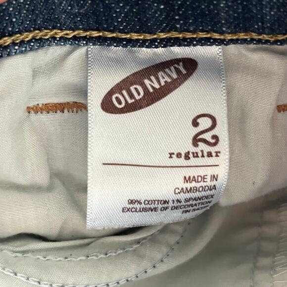 Old Navy The Sweetheart Bootleg Jeans - Size 2 - Picture 7 of 8